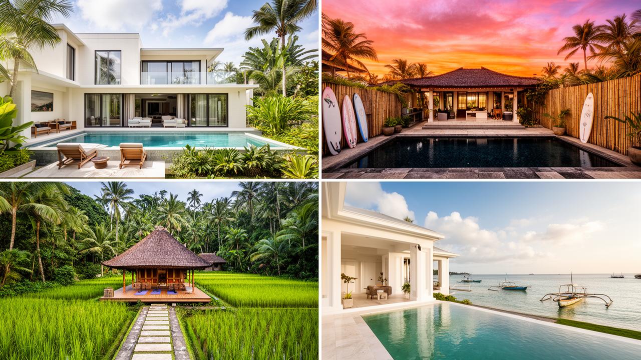 Évolution des prix de l’immobilier à Bali : comparaison Seminyak, Canggu, Ubud, Sanur