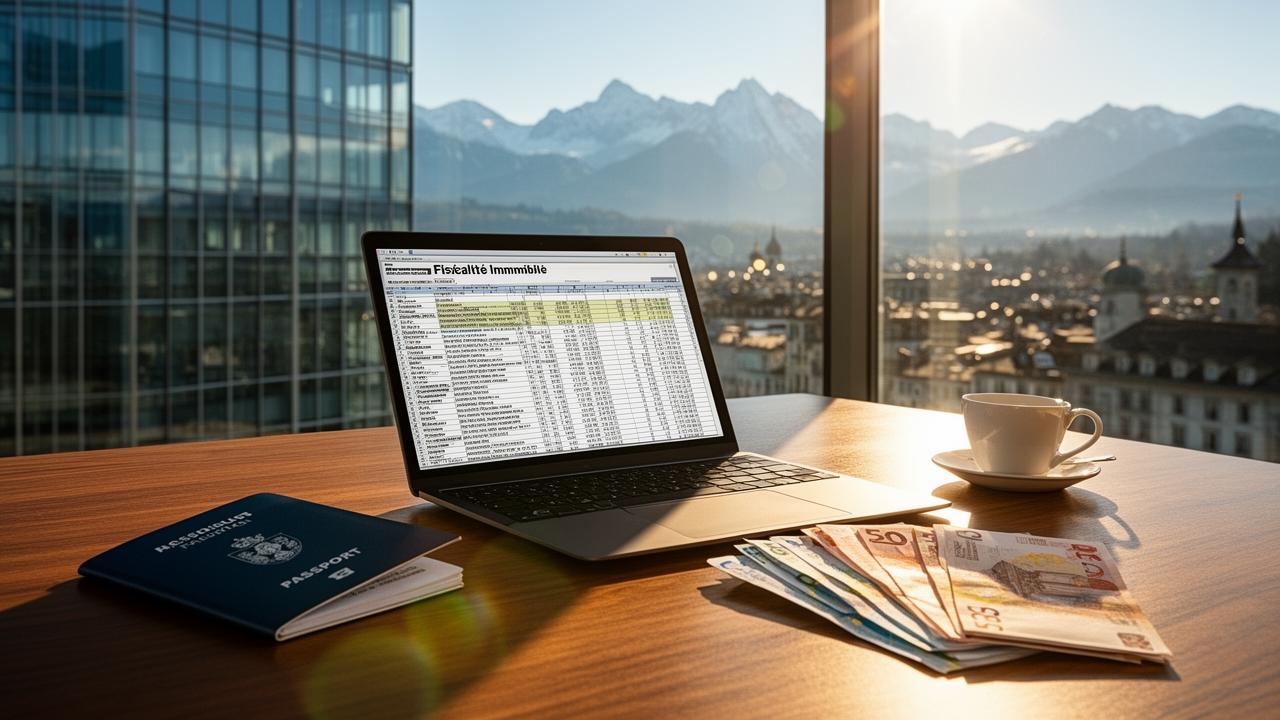 Fiscalité immobilière au Suisse pour les Français : impôts locaux, plus-values et convention fiscale