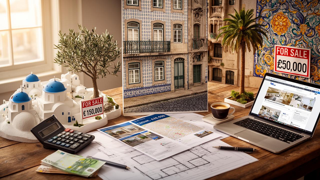 Grèce vs Portugal vs Espagne : le match immobilier des investisseurs