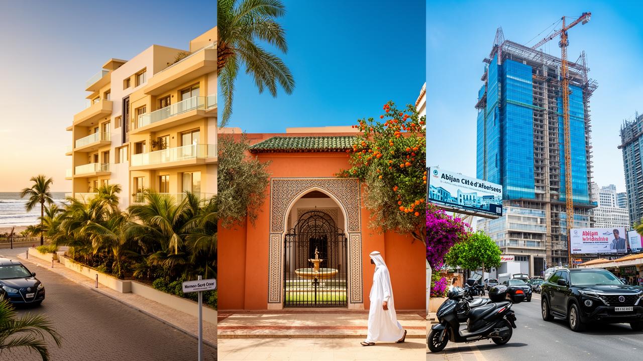 Sénégal vs Maroc vs Côte d’Ivoire : le match immobilier des trois locomotives ouest-africaines
