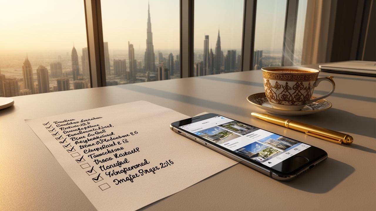 Checklist intégrale avant d’acheter à Dubaï : les 25 points à vérifier absolument