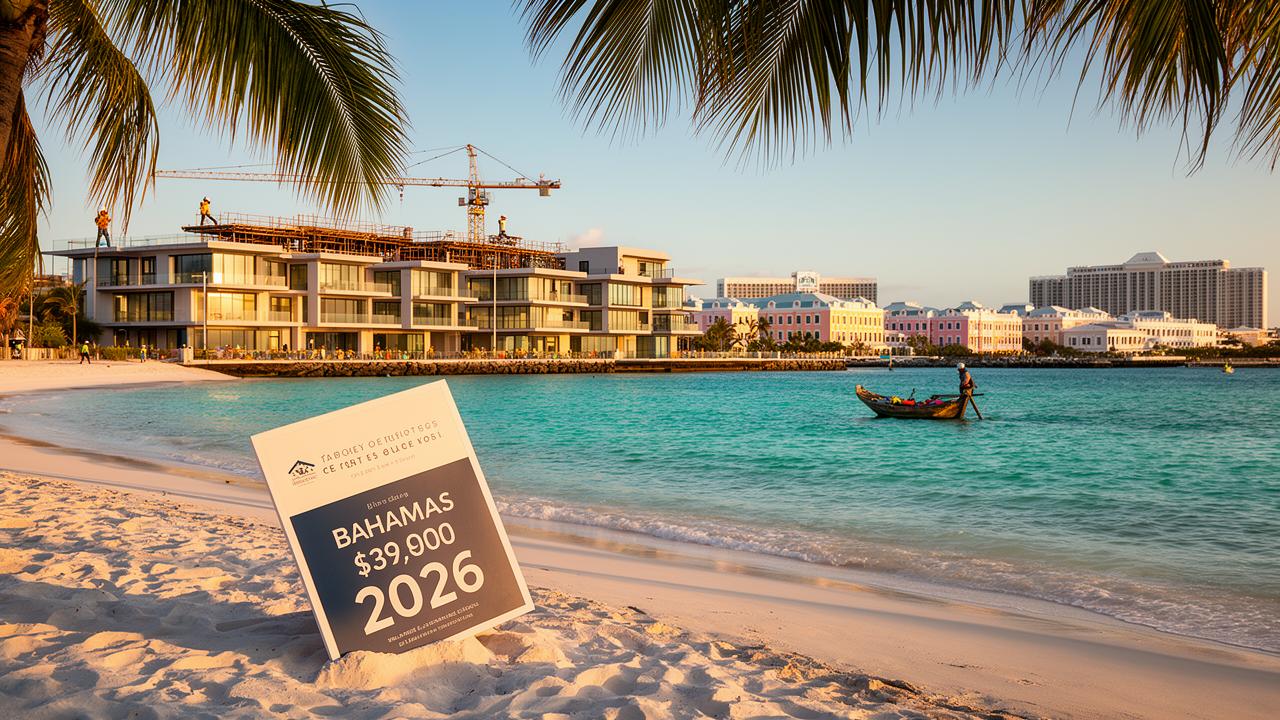 Prix de l’immobilier aux Bahamas : comparaison détaillée entre Nassau, Paradise Island, Grand Bahama et Exumas