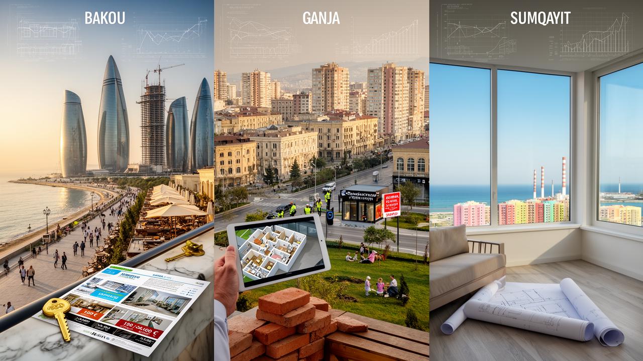 Azerbaïdjan : Bakou vs Ganja vs Sumqayit, le match immobilier pour investir