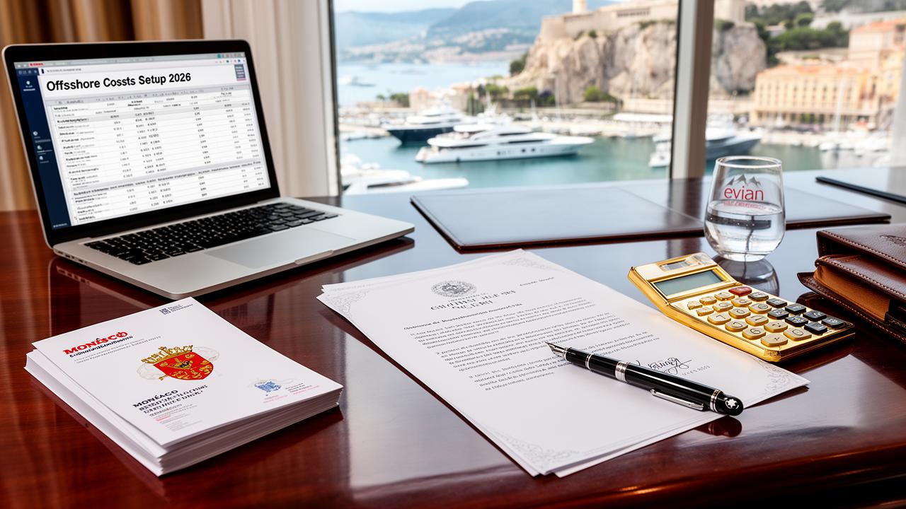 Coût réel de création d’une société offshore dans Monaco en 2026
