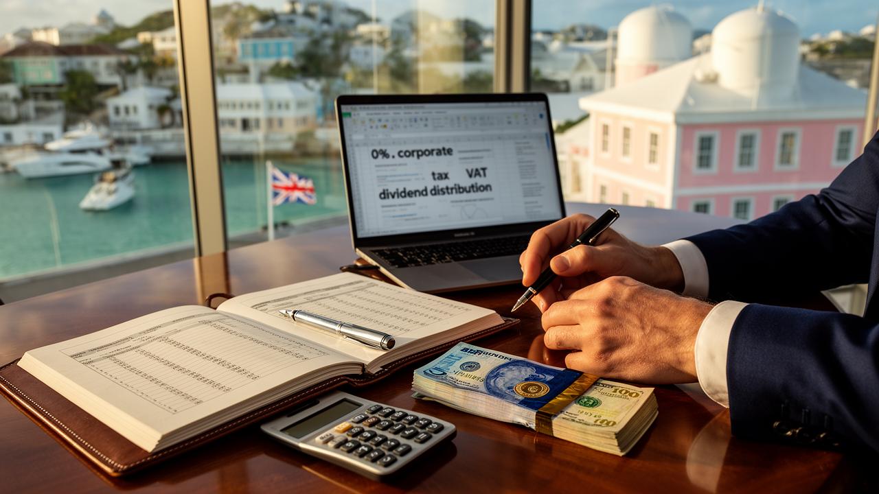 Fiscalité d’une société offshore aux Bermudes : impôts, TVA et dividendes