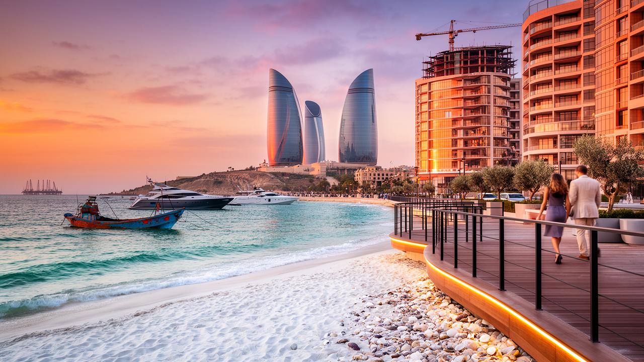 Immobilier sur la côte de la mer Caspienne : les nouvelles cartes en Azerbaïdjan