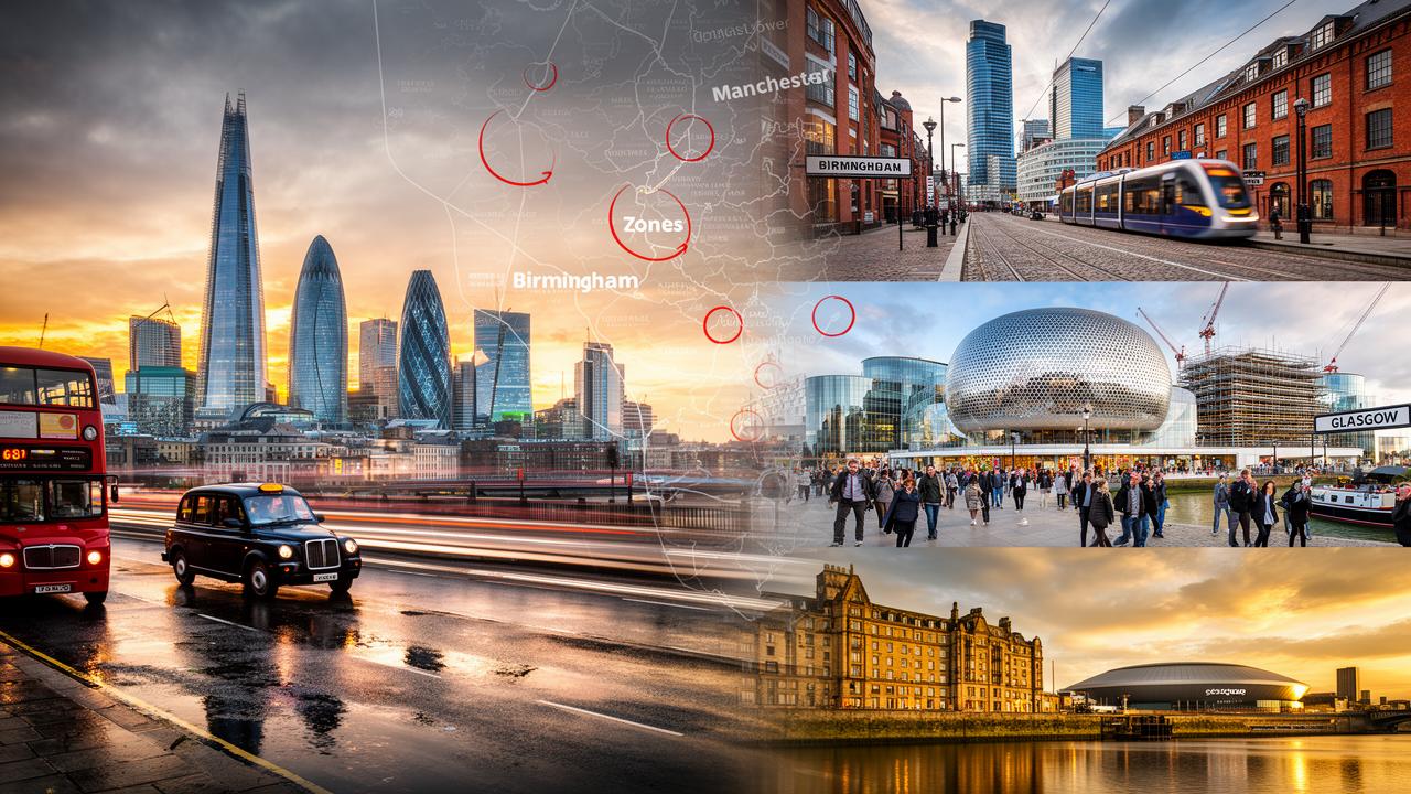 Royaume-Uni : Londres vs régions (Manchester, Birmingham, Glasgow) – où placer son argent immobilier ?