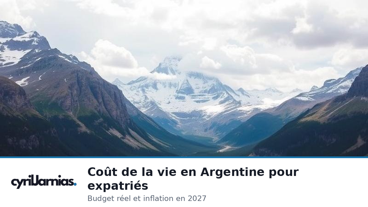 Coût de la vie en Argentine pour expatriés en 2027 : budget réel, inflation et le test de votre pouvoir d&rsquo;achat