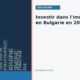 Investir dans l&rsquo;immobilier en Bulgarie en 2027 : coût réel, flat tax et sortie